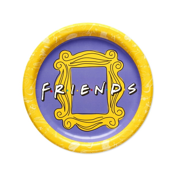 Friends Party Supplies, Dinner Plates (36Count)