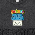 thumbnail image 4 of Inktastic Future Postal Worker Mail Girls Baby Dress, 4 of 5