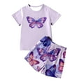 thumbnail image 4 of Gunia Girls Summer Outfits,Everyday Wear Stylish Sets Active Young Outdoor Play Casual Events Designed 3-9 Years Soft Girl Clothes Set,3-4 Years, 4 of 4