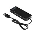 thumbnail image 2 of USB 2.0 Hub, Ergonomic 3 Port Multi Port Hub Flexible High Speed Plug And Play Reliable  For Outdoor, 2 of 8