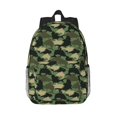 thumbnail image 1 of Lukts Camouflage Shark Pattern 15 Inch Student Backpack, Waterproof Laptop Backpack with Adjustable Shoulder Straps, Lightweight Travel, Campus Backpack, Unisex, 1 of 6