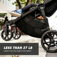 thumbnail image 5 of Baby Jogger City Select 2 Single-to-Double Modular Stroller, Radiant Slate, 5 of 7
