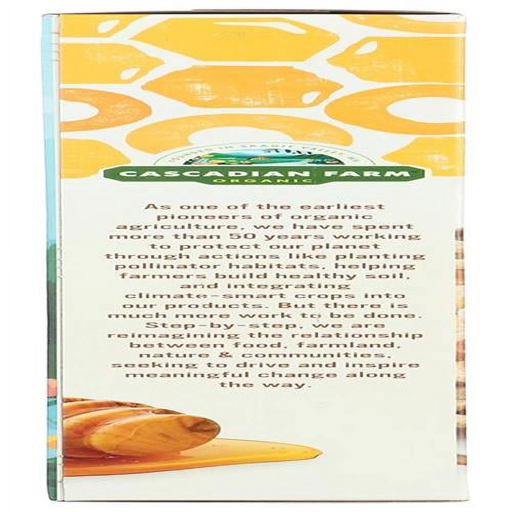Cascadian Farm Organic Honey Nut Os - Cereal De Nueces Y Miel, 9.5 Onzas - Pack of 2