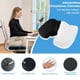 thumbnail image 4 of Cojín De Espuma Viscoelástica Para Coxis Para Auto Y Silla Modelo Negro, 4 of 4