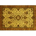 thumbnail image 1 of Ahgly Company Indoor Rectangle Abstract Yellow Modern Area Rugs, 8' x 12', 1 of 4