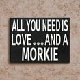 thumbnail image 6 of JennyGems Morkie Sign, All You Need is Love and a Morkie, Wood Sign, 8x6 Inches, Morkie Mom, Morkie Gifts, Morkie Decor, 6 of 9