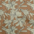 thumbnail image 1 of oneOone Viscose Jersey Brown Fabric Florals Craft Projects Decor Fabric Printed By The Yard 60 Inch Wide, 1 of 6