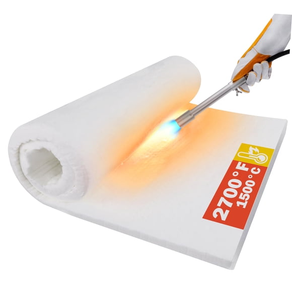Aislamiento de fibra cerámica Lyrufexon 60x24x2,54 cm 2600F