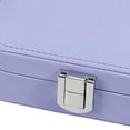 thumbnail image 4 of Joyero de viaje Joyero multifunción Caja de regalo para anillos Mujer Esposa Violeta Jinwen Joyero de viaje, 4 of 5