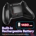 thumbnail image 7 of Fosmon For Switch 2 Pro Controller, Gaming PC Controller, Nintendo Switch Pro Controller with Programmable Button, 2.4G Wireless Bluetooth Controller, 7 of 7