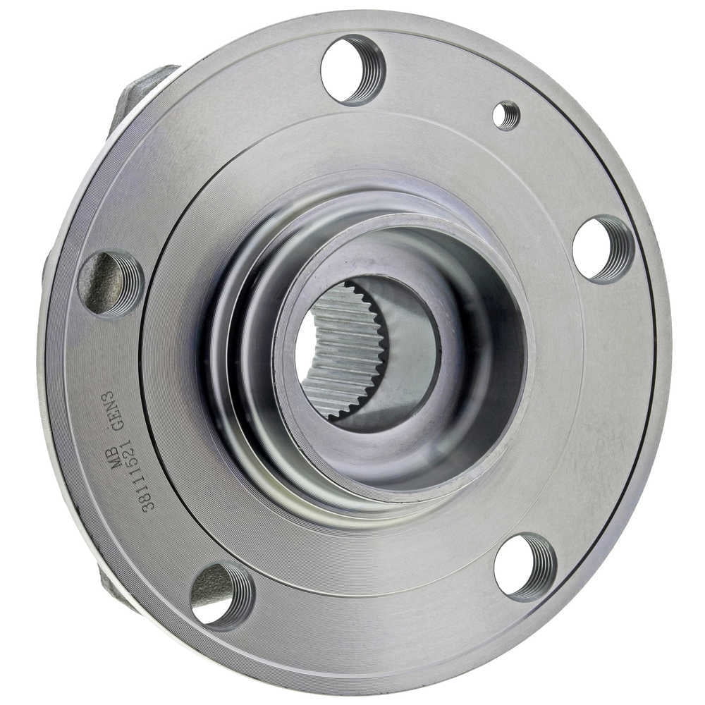 Wheel Bearing and Hub Assembly Fits select: 2015-2020 AUDI A3, 2015-2020 AUDI S3