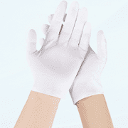 Moisturizing Gloves, White Cotton Gloves for Dry Hands, Eczema Gloves Overnight, Lotion Gloves for Men and Women, White Cotton Inspection Gloves, Hand SPA Gloves (5Pairs/10Pcs)