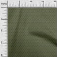 thumbnail image 1 of oneOone Georgette Viscose Olive Green Fabric Owl Bird Sewing Craft Projects Fabric Prints By Yard 42 Inch Wide, 1 of 4