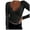 Black, variant on Women Blouses Soft Flannel Shirt Womens Tight Long Sleeve Shirt Semi Casual Tops Women Tight Long Sleeve Sweat Shirts Chiffon Tops Tunic T Fitted 3xl White L