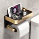 thumbnail image 2 of Lightweight Luxury Toilet Paper Holder with Phone Stand, Compatible with iPhone Samsung, 2 of 5