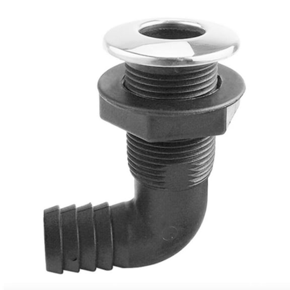 Elbow Bilge Thru Hull Fitting 3/4" 19Mm Hose Skin Fitting Bilge Pump/ Boat