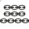 thumbnail image 2 of Hevirgo 10Pcs Bra Fastener Ergonomic Design Multi-Function Plastic Women Bra Straps Holder Sewing Supplies, 2 of 3