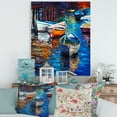 thumbnail image 2 of Designart ' Boats During Warm Sunset Resting On The Water X ' Nautical & Coastal Canvas Wall Art Print, 2 of 4