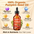 thumbnail image 4 of Nubian Nutrified Hair Regrowth Treatments Organic Pumpkin Seed Oil Hair Loss Prevention & Care Scalp Treatment, 30 ml, Single Piece, 4 of 9