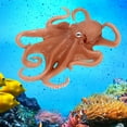thumbnail image 4 of Figuras Realistas Del Modelo Del Pulpo Del Animal Del Del para Suministros ción Enseñanza Pulpo naranja B Baoblaze estatuilla de animales marinos, 4 of 8