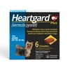 Heartgard Plus Chews for Dogs, up to 25lb, (Blue Box), 6 chews (6 Months Supply)