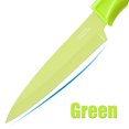 thumbnail image 5 of 2 Pack Paring Knife with Safety Sheath, Fruit Knife with 4 inch Stainless Steel Blade, Nonstick Silicone Coated Knife for Kitchen, Fruits, and Vegetables (Green & Green), 5 of 6