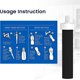 thumbnail image 5 of Water Bottle Filter, Replacement for BB06, Hard Water Bottle Filter, 6-pack BlackWhite, 5 of 5