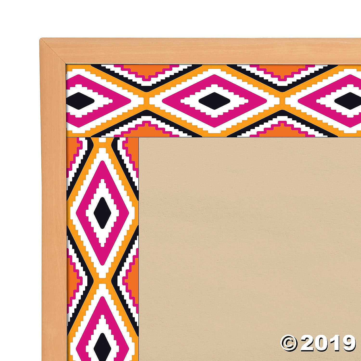 Bolder Borders® Aztec Orange Bulletin Board Borders