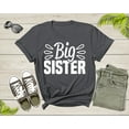thumbnail image 3 of Funny Retro Big Sister Gift Present For Girl Teenager Women T-Shirt Big Sister Lover Graphic Design T Shirt for Girls Teens Tshirt, 3 of 8