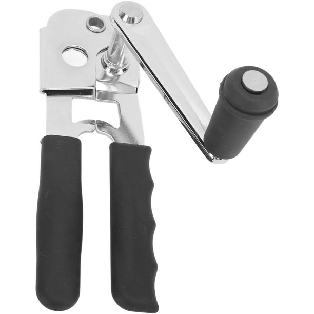 Abrelatas Manual Abridor Latas Acero Inoxidable Agarre Ergonómico para Hogar Cocina Camping Picnic