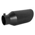 thumbnail image 5 of MOSTPLUS Black Diesel Exhaust Tip 3" Inlet 5" Outlet 12" Long Stainless Steel Bolt On, 5 of 7