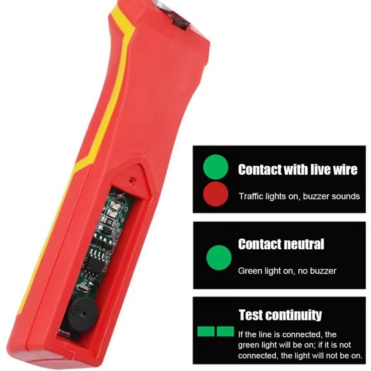 8 in 1 multi-function wire stripper, electrician pliers with charge measurement, wire clamp, wire splitter and wire winding multi-function tool, suitable for professionals and DIY enthusiasts
