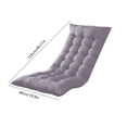 thumbnail image 3 of Cojín para mecedora con respaldo alto | Almohadilla de asiento gruesa para sillón reclinable y silla plegable | Correas de sujeción seguras para mayor estabilidad, 3 of 6