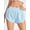Sky Blue, variant on OVESPORT Women's Flowing Sports Shorts 2-in-1 Running Training Fitness Quick Drying Shorts With Padding (No Pockets)