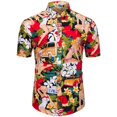 thumbnail image 4 of Camisetas gráficas para niñas Tropics Binkini para hombres, ropa, camisa hawaiana de playa con estampado 3D, camisetas Y2K de manga corta, blusas con solapa, 4 of 5
