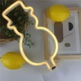 thumbnail image 6 of LED Neon Signs Neon Night Light Sign for Party Supplies Girls Room Decoration Accessory (Snowman), 6 of 7