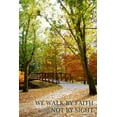 thumbnail image 2 of Peck, Gail 13x18 White Modern Wood Framed Museum Art Print Titled - We Walk by Faith, 2 of 4