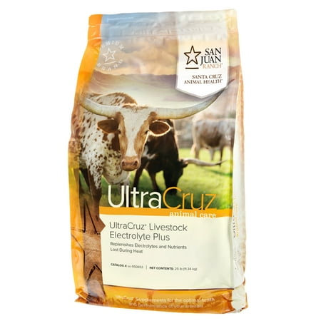 UPC: 0193972112472 | UltraCruz® Livestock Electrolyte Plus  25 lb