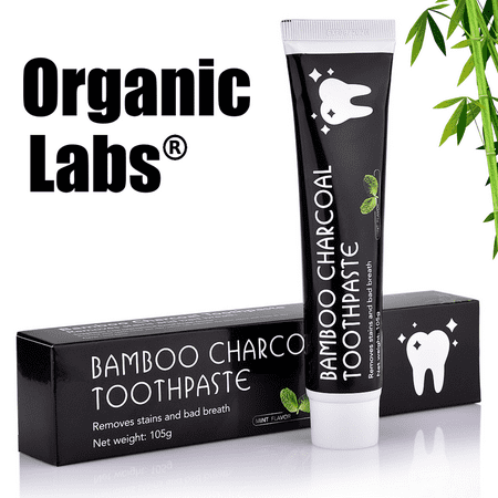 Bamboo Charcoal Toothpaste Teeth Whitening Black Remove Stains Bad Breath (Best Teeth Stain Removal Products)