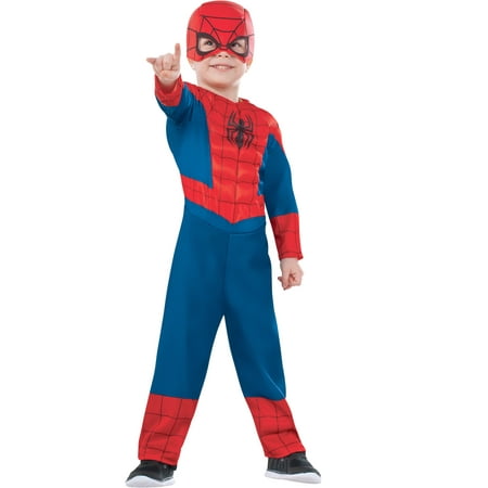 Ultimate Spiderman Toddler Costum - Size TODDLER