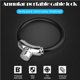 thumbnail image 4 of Bicicleta, Mini Candado De Anillo Portátil, Candados De Seguridad Antirrobo Para Ciclismo, Accesorios Para Bicicleta De Montaña Y Carretera Para Exteriores Eigraketly OD008364-00, 4 of 7
