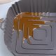 thumbnail image 3 of Freidora de aire de silicona cuadrada para hornear bandeja para horno para utensilios de cocina (gris), 3 of 7