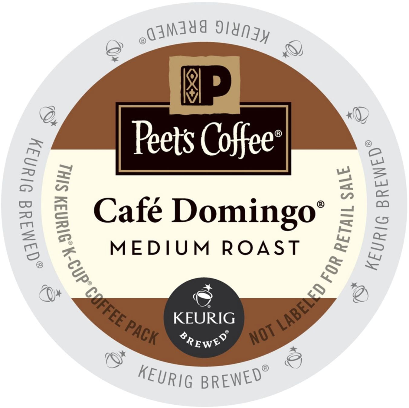 Peet's Coffee Cafe Domingo, K-Cup 