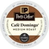 Peet's Coffee Cafe Domingo, K-Cup Portion Pack for Keurig Brewers, 22 Count
