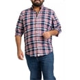 thumbnail image 1 of Camisa Caballero Ele Tallas Extra Xl A 6xl Cuadro Rojo E.251, 1 of 8