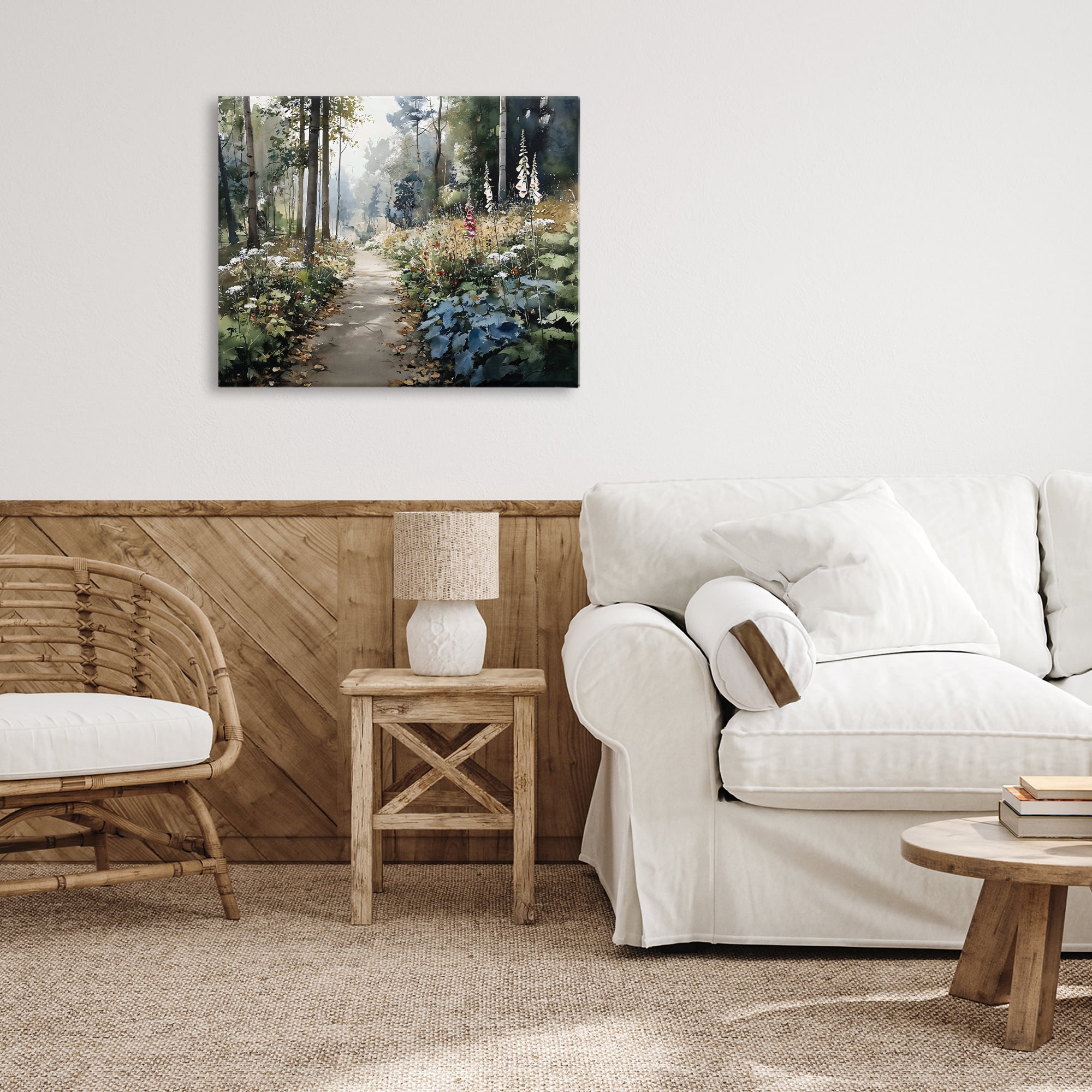 Stupell Industries Foliage Forest at Dusk Canvas Wall Art, design by Franklyn Gregory