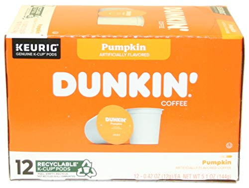 Dunkin Donuts K-Cups Pumpkin Flavor 