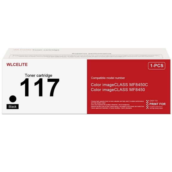 117 Toner Cartridge Compatible for Canon 117 Toner Cartridges Compatible For MF8450C Printer (1 Pack)