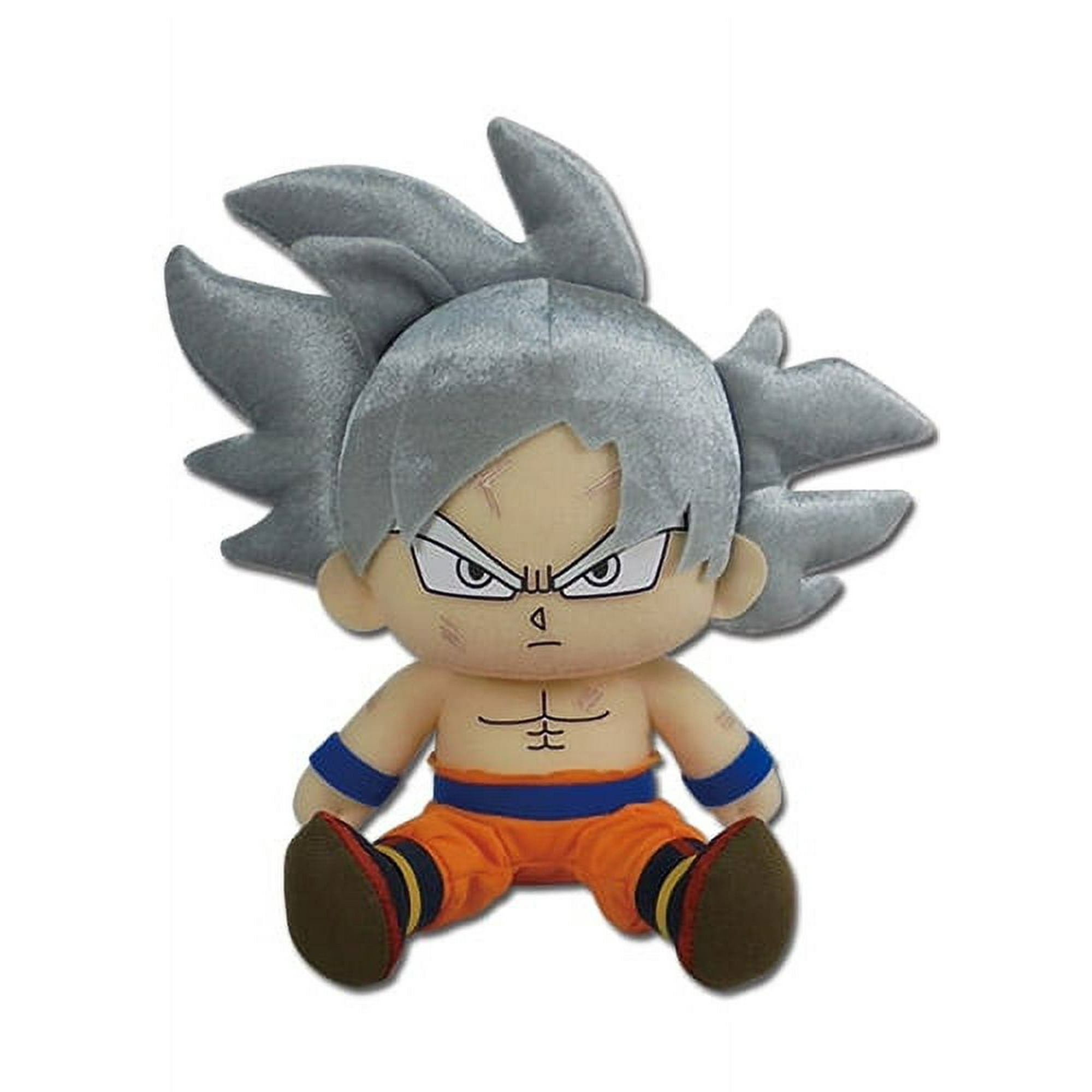 Dragon Ball Super Ultra Instinct Goku Sitting Plush Toy