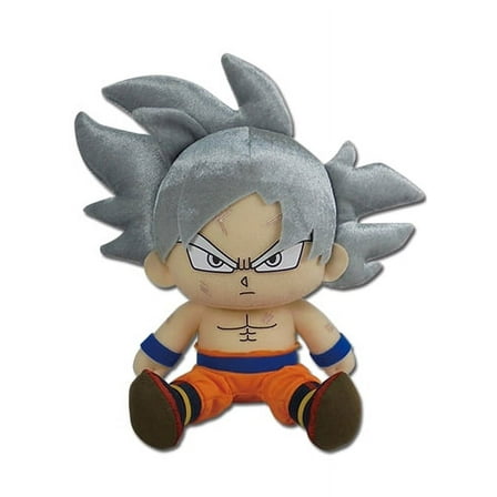 DRAGON BALL SUPER - GOKU ULTRA INSTINCT SITTING PLUSH 7''